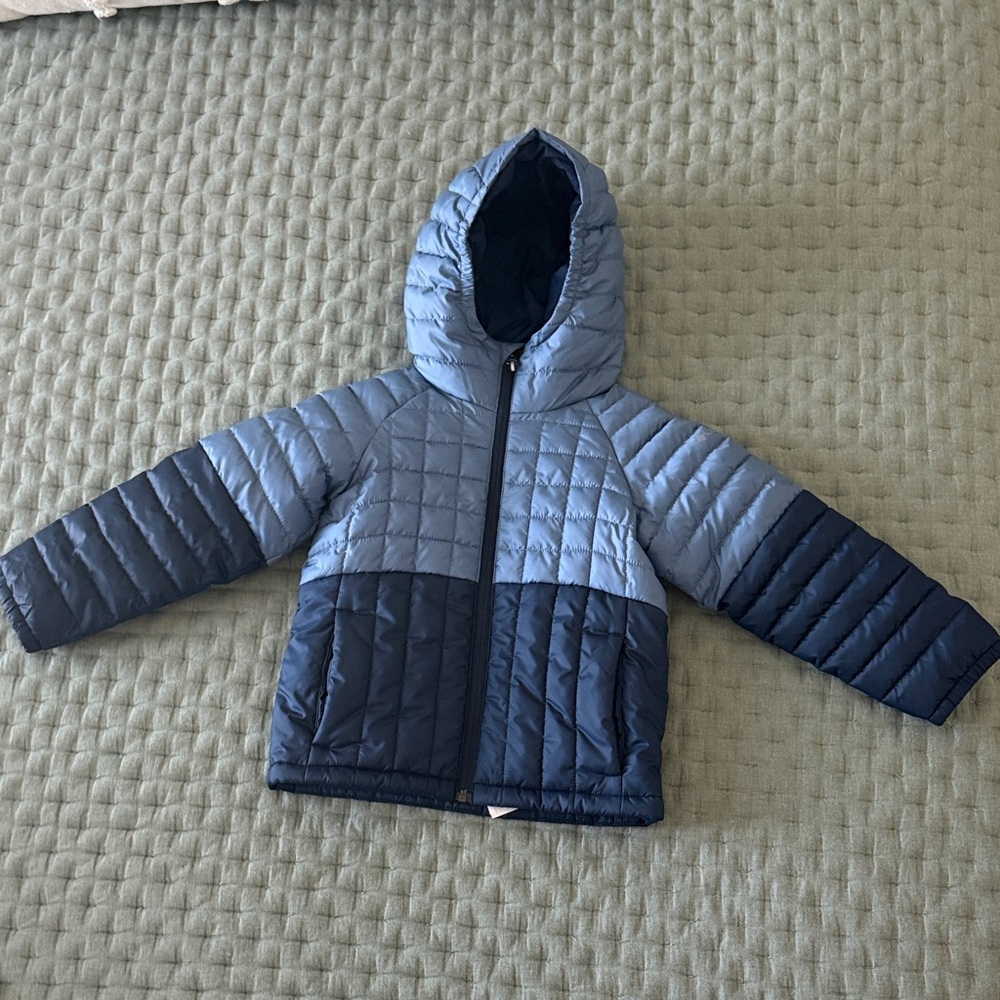 Columbia Gray and Black Quilted Jacket